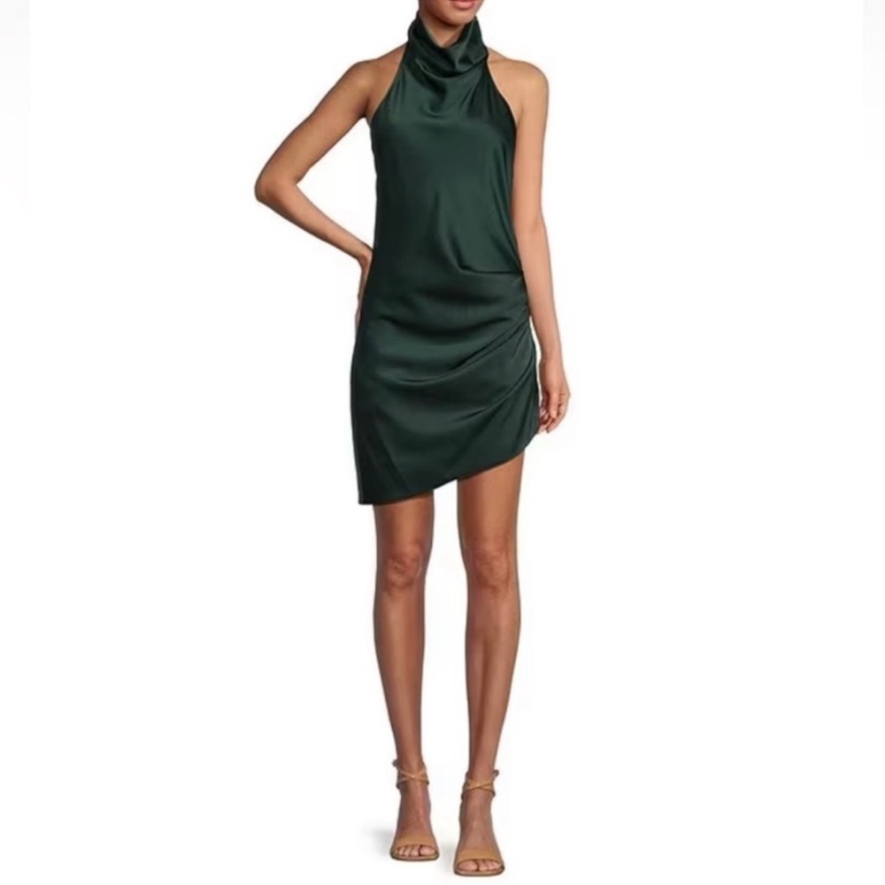 Gianni Bini Dark Green Peyton Backless Dress